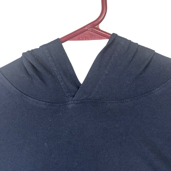 Vans Greetings From Your Off the Wall Brand Navy Lightweight Hoodie Size L GUC - Picture 3 of 10